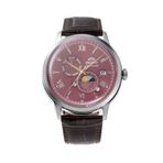 Orient RA-AK0807R30B Kurmalı Otomatik Deri Kahverengi Bordo Kadran 42 mm Erkek Kol Saati