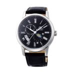 Orient Sun&Moon Ra-Ak0010b30b Kurmalı Otomatik Deri Siyah 43 Mm Erkek Kol Saati