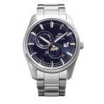 Orient Sun&Moon Ra-Ak0315l30b Kurmalı Otomatik Çelik Gri Lacivert Kadran 42 Mm Erkek Kol Saati