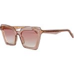 Original Vintage Gloss Gl 01 Pink 52 Kadın Güneş Gözlüğü - Pembe