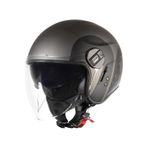 Origine Alpha Track Titanyum Açık Kask Siyah - Titanyum