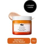 Origins GinZing Nemlendirici Krem Yüz Maskesi C Vitamini ile 75 ml Aydınlık Cilt