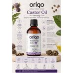 Origo Soğuk Sıkım Hint Yağı 100ml | %100 Saf Castor Oil | Saç, Kaş & Kirpik İçin | Soğuk Pres Sertifikalı