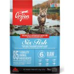 Orijen Six Fish Tahılsız Balık Yavru ve Yetişkin Kedi Maması 5,4 kg - Lisinya