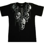 Orijin Kurukafa Zincir Siyah Erkek Tişört - M