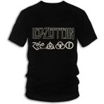 Orijin LED Zeppelin Siyah Erkek Tişört(10)