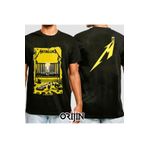 Orijin Tekstil Metallica 72 Seasons Album Cover Ön Arka Baskılı Unisex Siyah Tshirt
