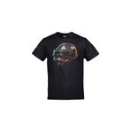 Orijin Tekstil Unisex Siyah Pubg Kask Baskılı Tshirt