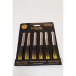 Orijinal Blister Paketli 6Lı Solingen Meyve Bıçağı Seti Siyah Gold Degrade Saplı Tırtıklı Ağız Stoktan Hızlı Gönderim