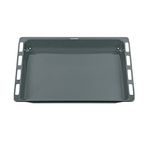 Orijinal Bosch Siemens Balay ocak fırın pişirme tepsisi kek tepsisi evrensel tava 465 x 375 x 39 mm emaye piroliz geçirmez 3HB HA HB HBA HBG HBL HBM HBN HBR HC HCA HCE HCL HCR HE HEA için 00.574.912 574.912