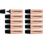Orijinal Boss Pastel Fosforlu Kalem - Şeftali Pembesi - Çizgi Genişliği 2 ila 5 mm - Stabilo