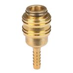 Orijinal Einhell Hızlı Bağlantı Nipeli 6 mm (kompresör aksesuarı, sağlam pirinçten yapılmış, basınçlı hava hortumları için) - 4139301