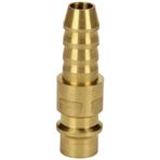 Orijinal Einhell Hortum Rekoru 9 mm NW7 (9 mm çap, Kompresör Aksesuarı, sağlam pirinçten, kompresör, hortum ve hava aletlerini bağlamak için) - 4139661
