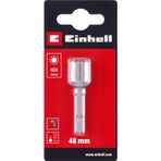 Orijinal Einhell Manyetik Lokma Ucu, 10 mm (Krom Vanadyum Çelik, 48 mm, E 6.3/1⁄4”, Akülü Vidalama ve Matkaplar İçin) - 49135125