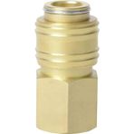 Orijinal Einhell Nipel R1/2" (kompresör aksesuarı, iç dişli, sağlam pirinçten yapılmıştır, basınçlı hava hortumları için) - 4139210