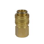 Orijinal Einhell Nipel R1/4" (Dişi) (kompresör aksesuarı, sağlam pirinçten yapılmış, basınçlı hava hortumları için) - 4139206