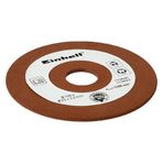 Orijinal Einhell Zincir Bileme Taşı Ø 108 mm (Zincir testere bileme cihazı aksesuarı, kalınlık 3,2 mm, 23 mm mil bağlantısı, P100 grit, Einhell zincir bileme cihazları için uygun) - 4500076