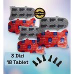 Orijinal Hardon 130 Mg 6'Li X 3 Dizi Sildenafilla Hap Gecikme Destekleyici Performanss Takviye Tablet