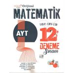 Orijinal Mikro AYT Matematik 12'li Deneme Sınavı Orijinal Yayınları
