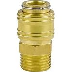 Orijinal Nipel R1/2" (Kompresör Aksesuarı, Sağlam Pirinçten Yapılmış, Pnömatik Hortumlar Için) - 4139209