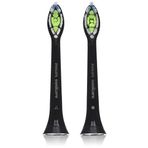 Orijinal Philips Sonicare DiamondClean Yedek Fırça Başlıkları, Siyah, 2 Paket, HX6062 / 94