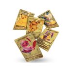Orijinal Pokemon Kart Gold Serisi 10'lu Paket - Pokemon Oyun Kartları - Pikachu Koleksiyonluk Kart Pokemon