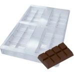 ORİJİNAL POLİKARBON DUBAİ ÇİKOLATA KALIBI 4 LÜ (210 GR)