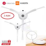 Orijinal Xiaomi Roborock robotik vakum yedek parça ,Yan Fırça 2'li