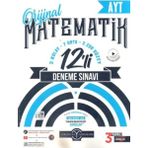 Orijinal Yayınları AYT Matematik 12'li Deneme Sınavı Seti Üniversite Hazırlık 17-18 Yaş