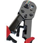 Oring CAT5E - Cat6 Ez Plug RJ45 ve RJ11/RJ12 Plug Sıkma Pensesi - Siyah