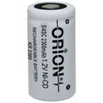 Orion 1.2 V NI-CD 54SC 2300 mAh Şarj Edilebilir Pil