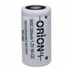 Orion 1.2V Ni-Cd 5/4SC 2300mAh Şarj Edilebilir Pil