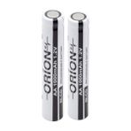 Orion 1.2V NI-CD AA 1000 mAh 2'li Şarj Edilebilir Başsız Kalem Pil