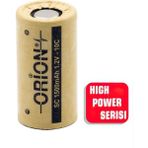 Orion 1.2V NI-CD SC 1500 mAh HP Şarj Edilebilir Pil