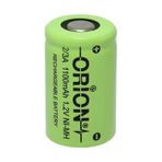 Orion 1100 mAh 1.2 V 2/3A NI-MH Industrial Şarj Edilebilir Pil