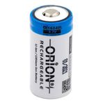 Orion 16340 3.7V 850 mAh Li-ion Şarj Edilebilir CR123A Pil