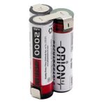 Orion 18650 12V 2000 mAh Li-Ion Şarjlı Gri Üçgen Matkap Pili