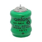Orion 3.6 V 80 mAh Ni-MH 3 Bacaklı Buton Şarj Edilebilir Pil