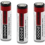 Orion 5 Adet 18650 Lityum İyon Pil 3.7V 2000Mah 15C Deşarj