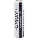 Orion AA 600mAh 1.2V Ni-Cd Şarj Edilebilir Kalem Pil – Uzun Ömürlü, Endüstriyel ve Yoğun Kullanıma Uygun - 1 Adet