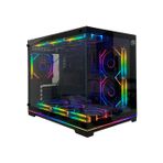 Orion Neon 6X Argb Fan Kumanda Ve Kontrolcü Micro Atx Boş Bilgisayar Kasası Siyah