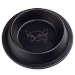 Oripet 16 oz ASR Lazer İşlemeli Kedi Mama Su Kabı