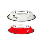 Oripet Asrpp 8 Oz Desenli Çelik Küçük Irk Köpek Mama Kabı Asorti (12 Cm 236 Ml) 795-24102