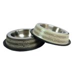 Oripet İşleme Desenli 96 Oz Köpek Mama Kabı