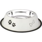 Oripet Pati Kemik Desenli 24 Oz Çelik Kedi Ve Köpek Mama Kabı