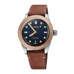 Oris 01 733 7707 4355-07 5 20 45 Divers Sixty Five Kahverengi Deri Erkek Kol Saati