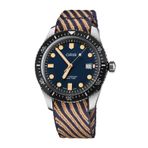 Oris 01 733 7720 4035-07 5 21 13 Divers Sixty Five Mavi Erkek Kol Saati