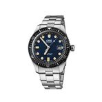 Oris 01 733 7720 4055-07 8 21 18 Divers Sixty Five Gri Çelik Erkek Kol Saati