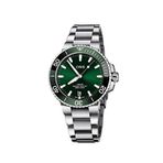 Oris 01 733 7766 4157-07 8 22 05PEB New Aquis Date Gri Çelik Erkek Kol Saati