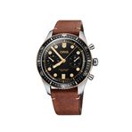 Oris 01 771 7744 4354-07 5 21 45 Divers Sixty Five Chronograph Kahverengi Deri Erkek Kol Saati